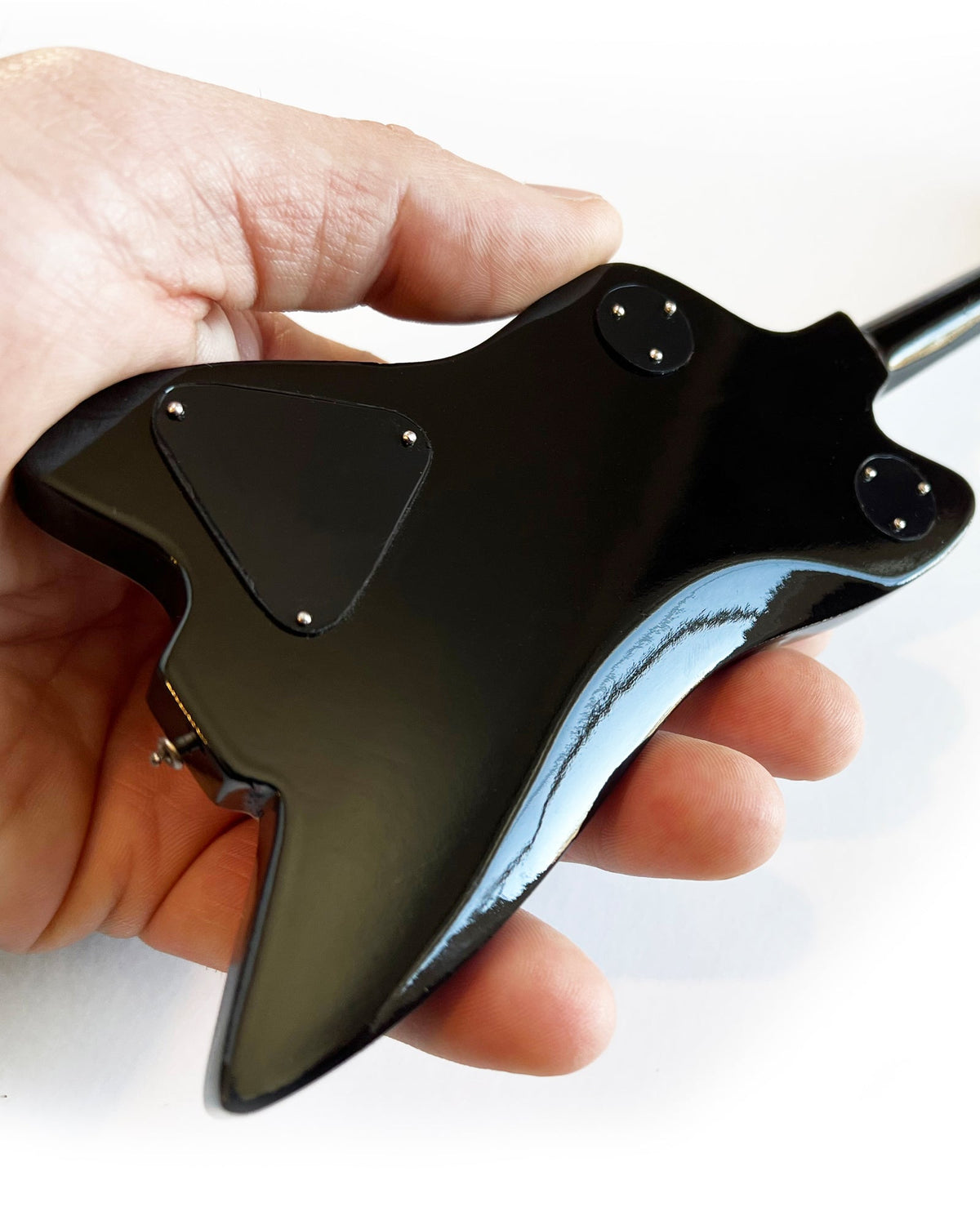 Billy F Gibbons AUTOGRAPHED Signature Billy Bo Gretsch Miniature Guitar Model Replica Collectible