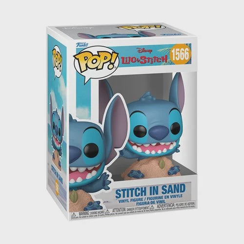 Lilo Stitch Stitch In Sand Funko Pop Vinyl Figure 1566