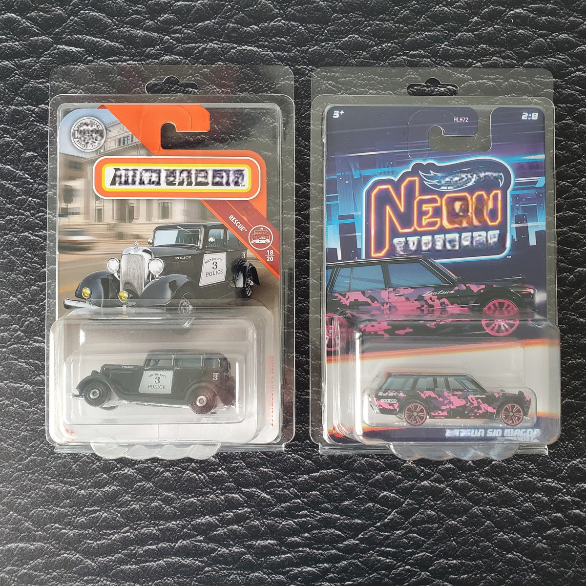 10 Pack Protector Case Clamshell For Hot Wheels Mainline