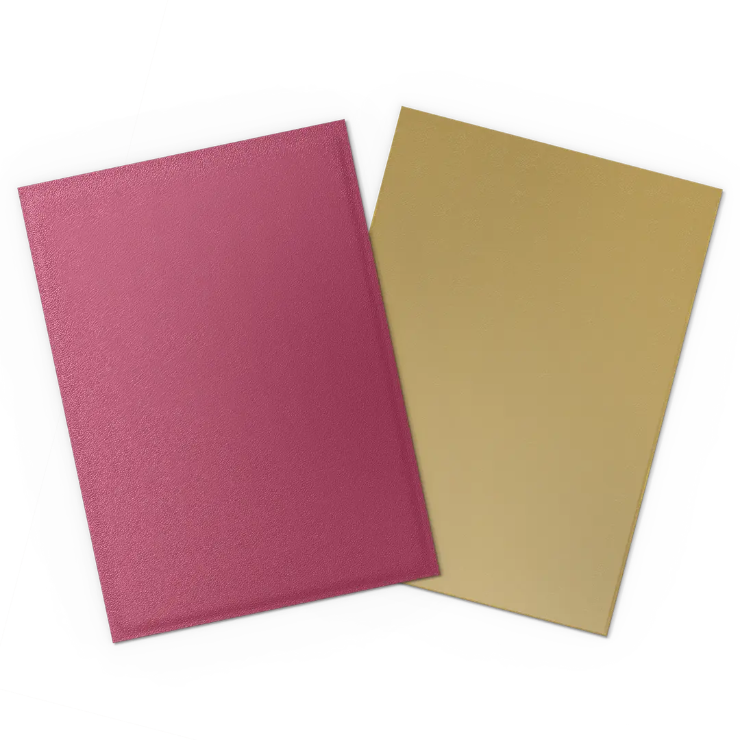 Pomegranate & Gold - Matte Dual Sleeves