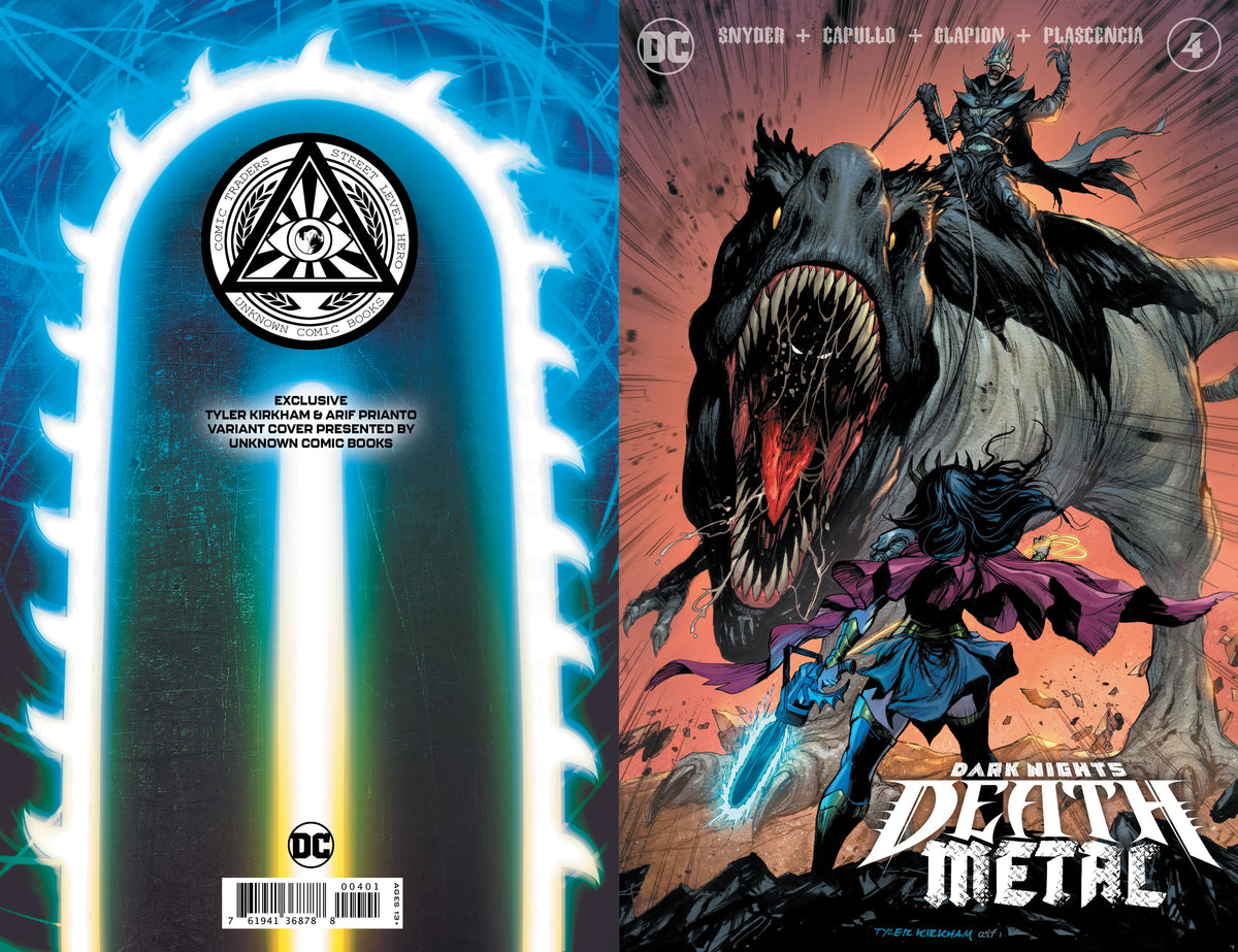 DARK NIGHTS DEATH METAL #4 (OF 7) UNKNOWN COMICS TYLER KIRKHAM EXCLUSIVE VAR (10/14/2020)
