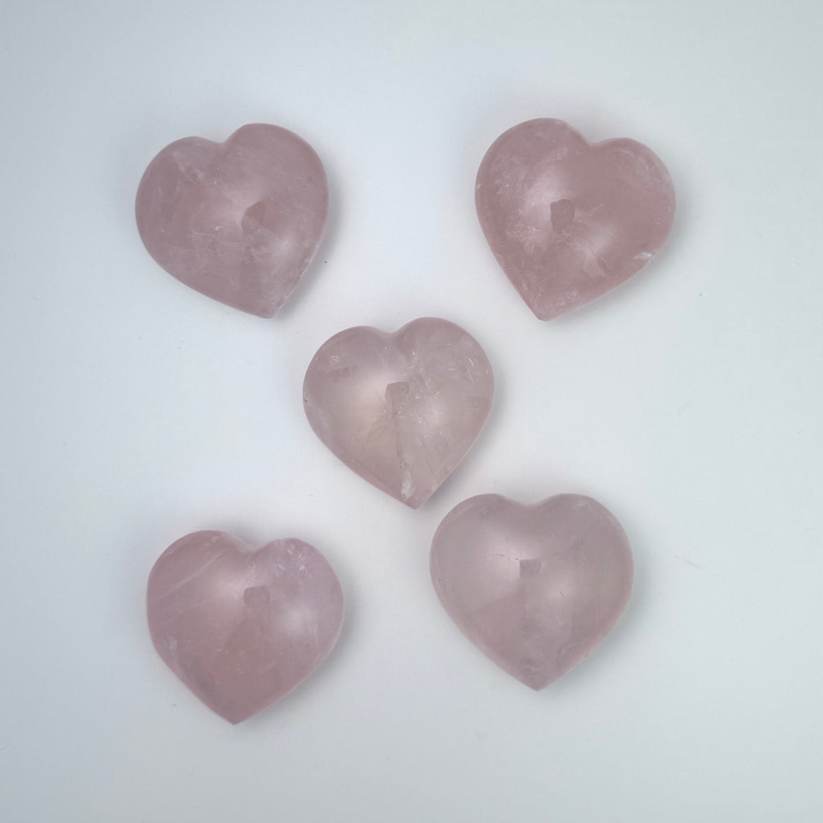 Rose Quartz Heart