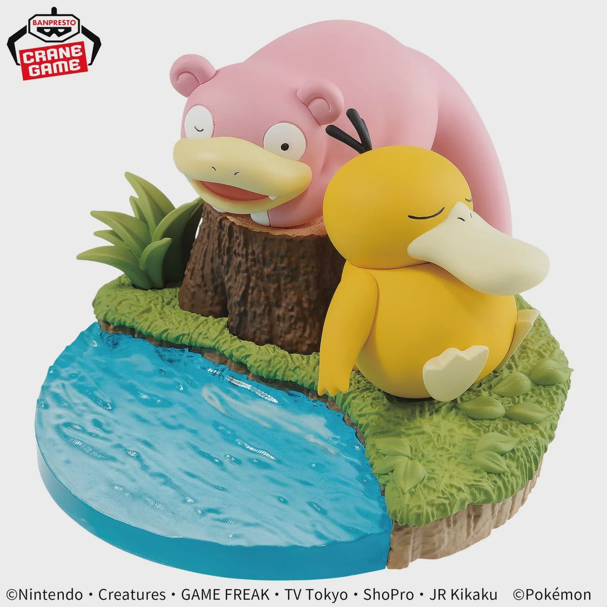 Pokemon Relaxing Time Psyduck Slowpoke Figure