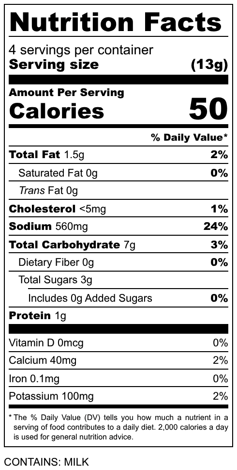 Mac Daddy Cheese Sauce Mix