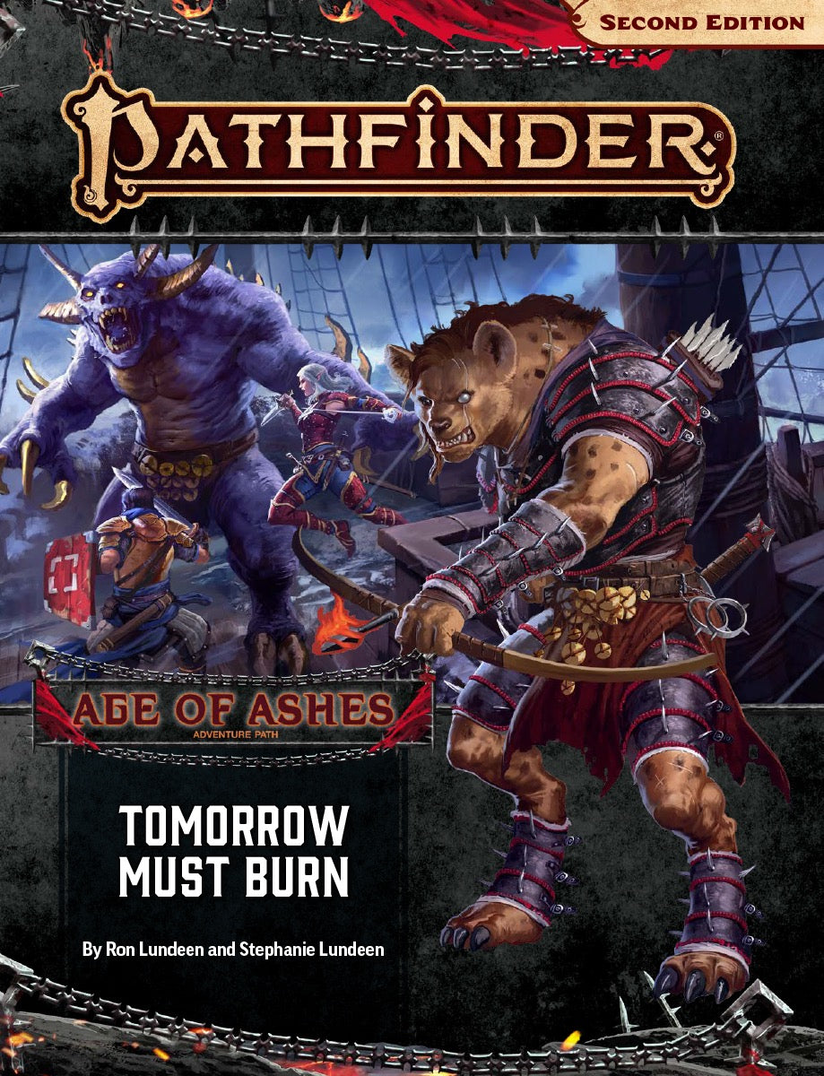 Age of Ashes Pathfinder Adventure Path #147 – Tomorrow Must Burn