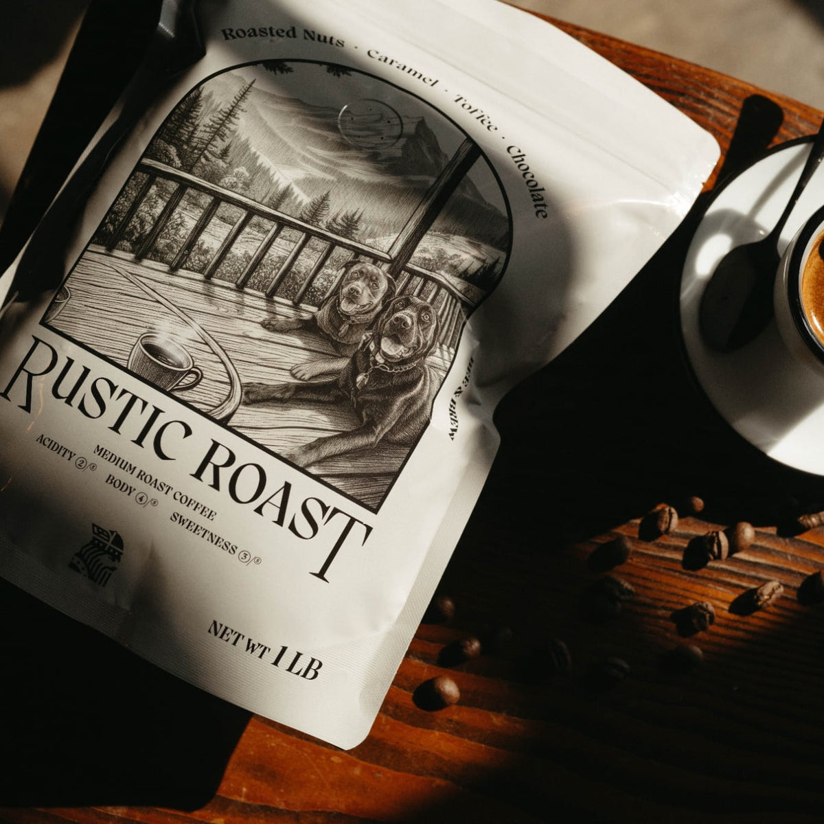 Rustic Roast - 1lb (Espresso Blend)