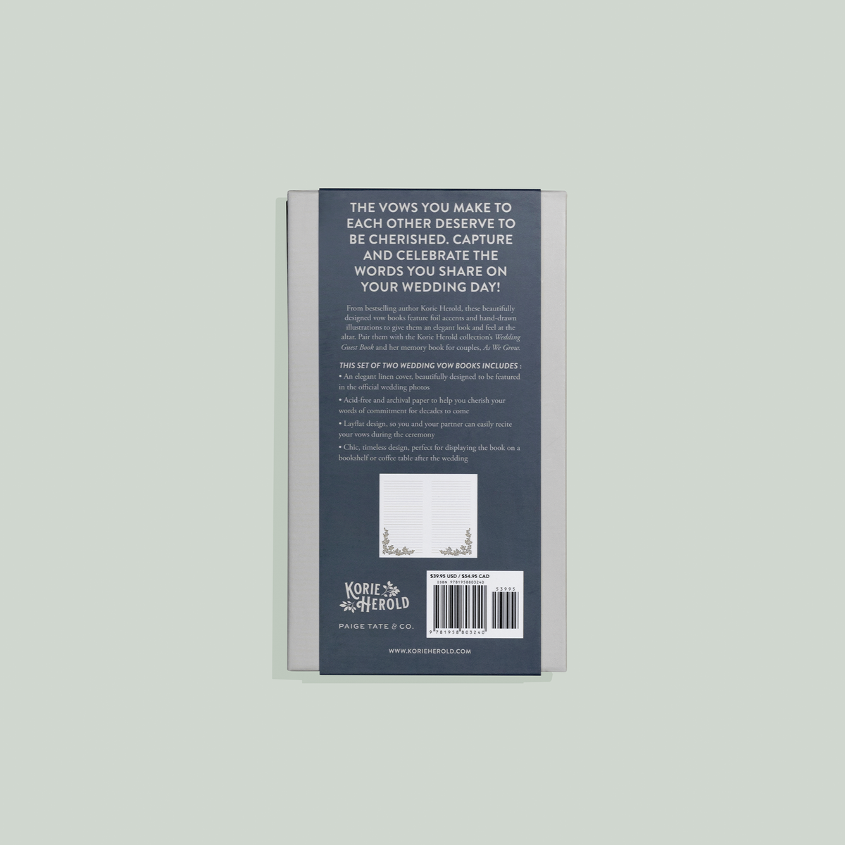Wedding Vows Book