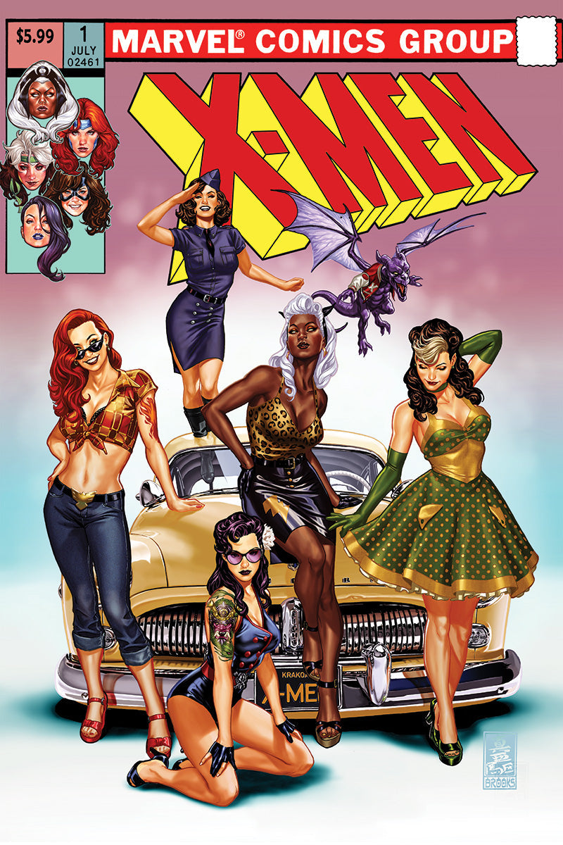 X-MEN #1 MARK BROOKS CVR B SDCC 2024 EXCLUSIVE VAR (07/24/2024)
