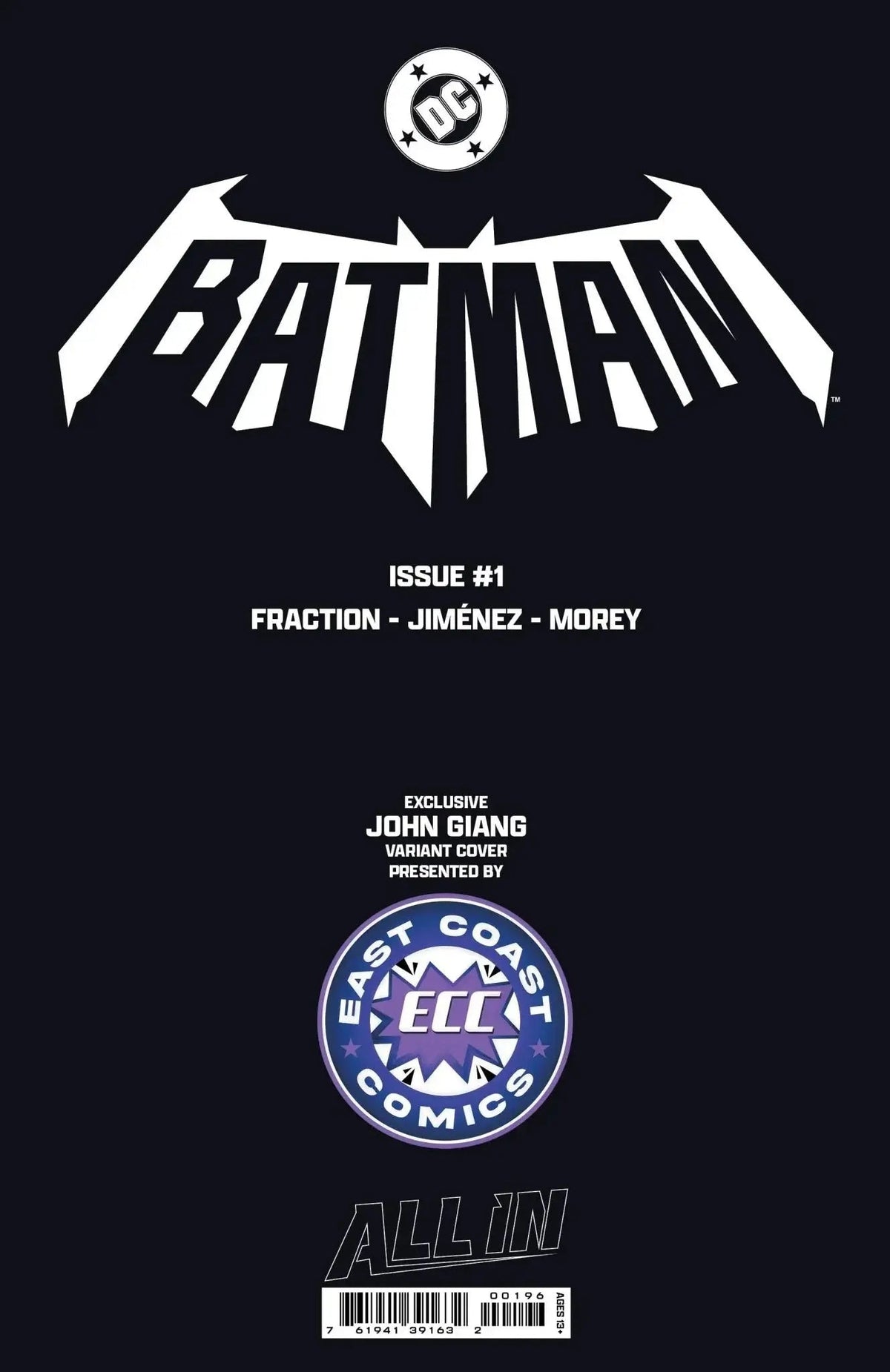 Batman #1 FOIL - ECC Exclusive John Giang Variant