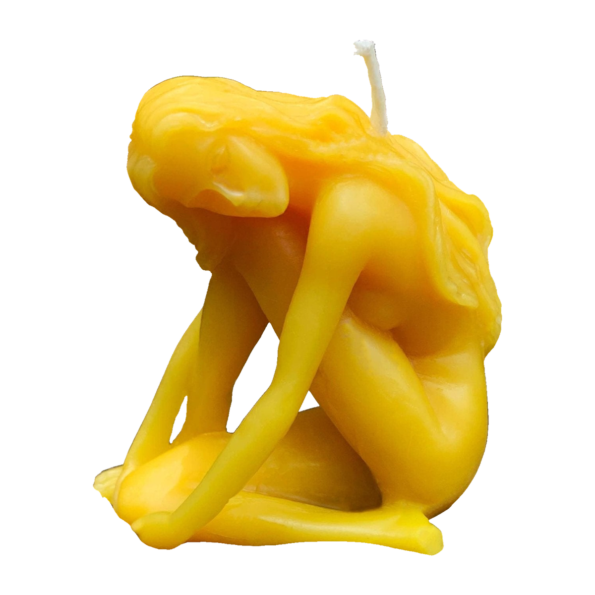 Girl Posing Candle