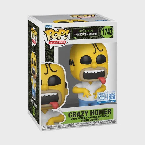The Simpsons Treehouse Of Horror Crazy Homer Funko Pop Vinyl Figure 1743 Specialty Series