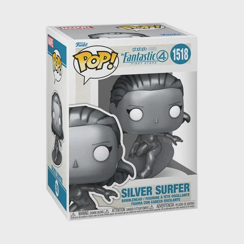 The Fantastic Four First Steps Silver Surfer Funko Pop Vinyl Figure 1518