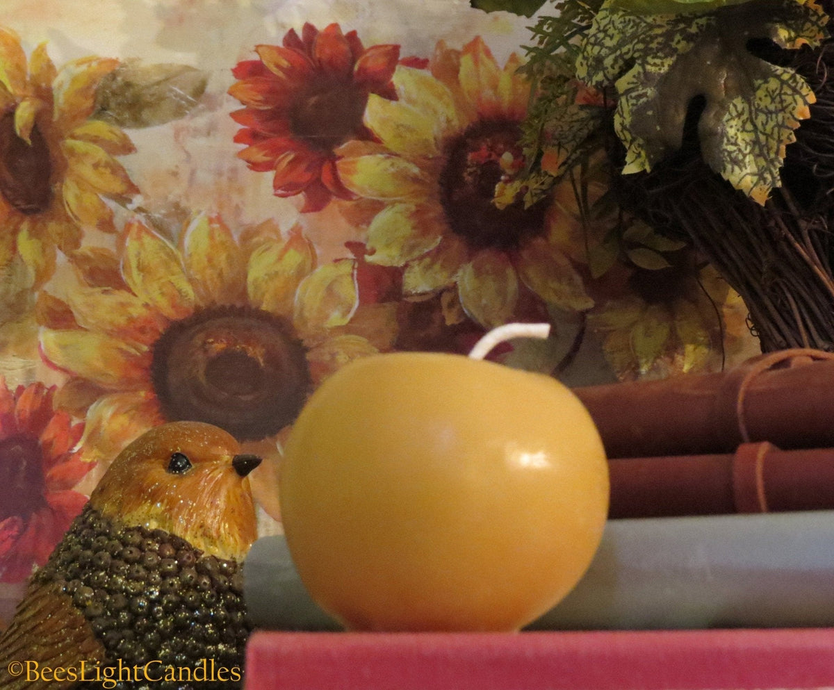Golden Delicious Apple Candle