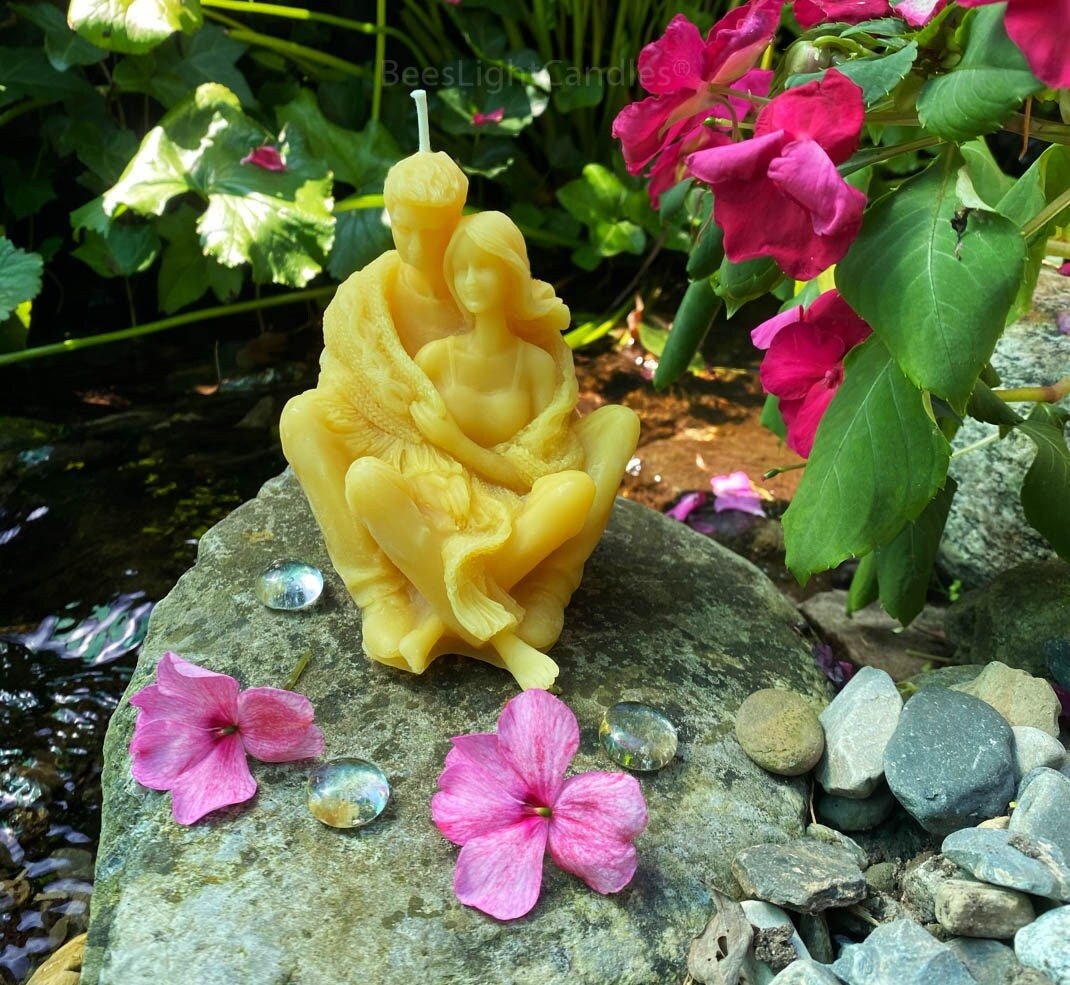 Lovers Beeswax Candle