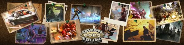 Savage Worlds Adventure Edition GM Screen + Mini-Settings Booklet