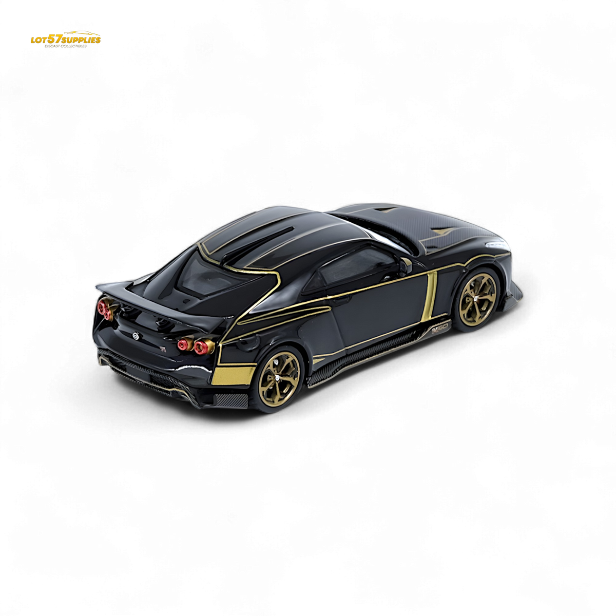 INNO64 Nissan GT-R50 By ITALDESIGN Black 1:64