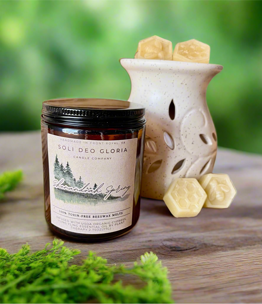 Shenandoah Spring | Organic Essential Oil Infused | Candles & Melts