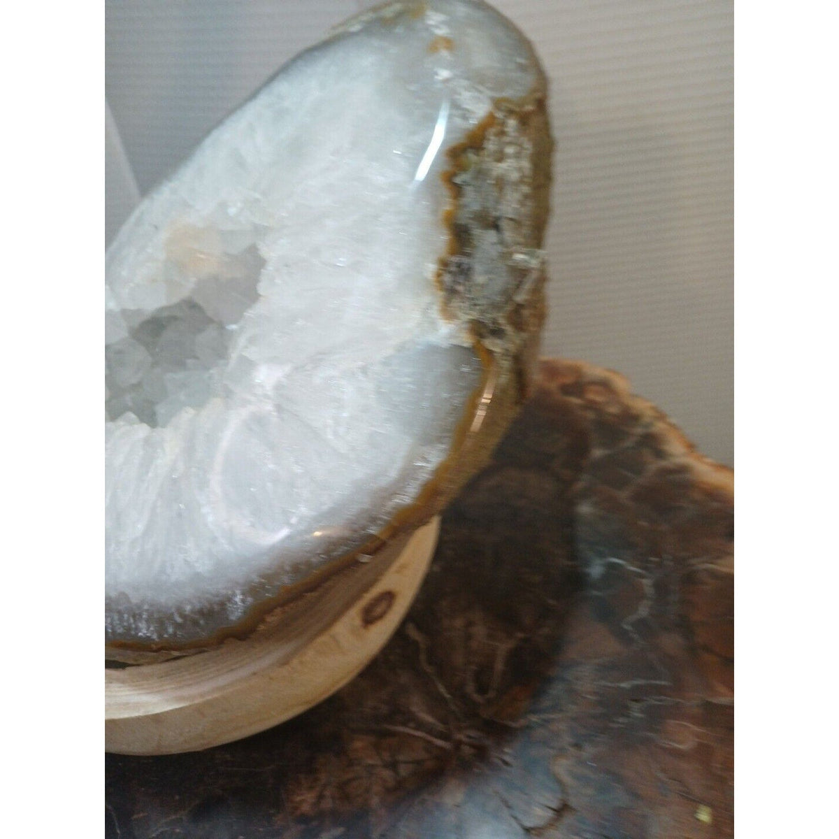 Large Natural Madagascar Agate Geode — 19.3 lbs, Museum-Quality Quartz Specimen