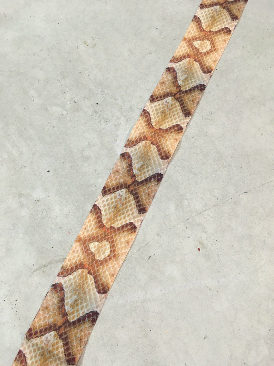 King Backings - Artificial Snakeskin Backing - Copperhead