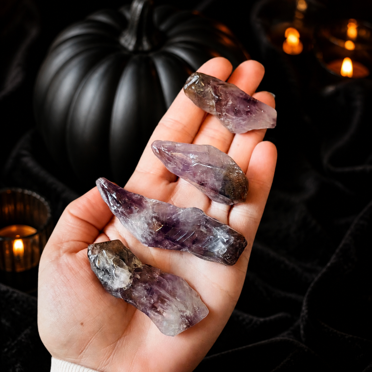 Polished Super Seven Amethyst