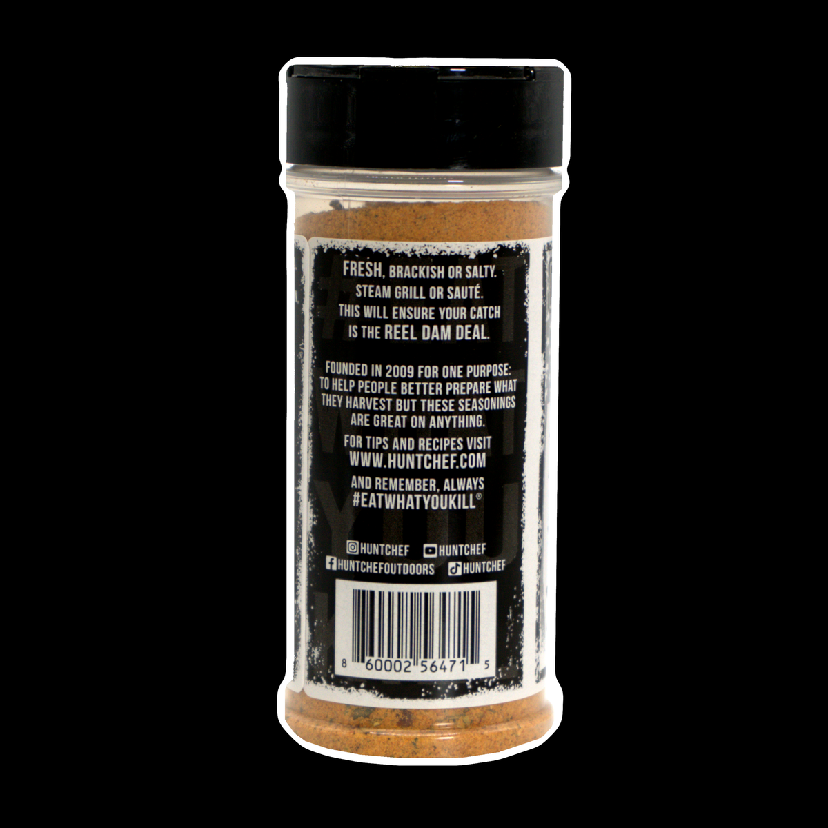 HuntChef Reel Dam Deal Fish & Seafood Seasoning Blend