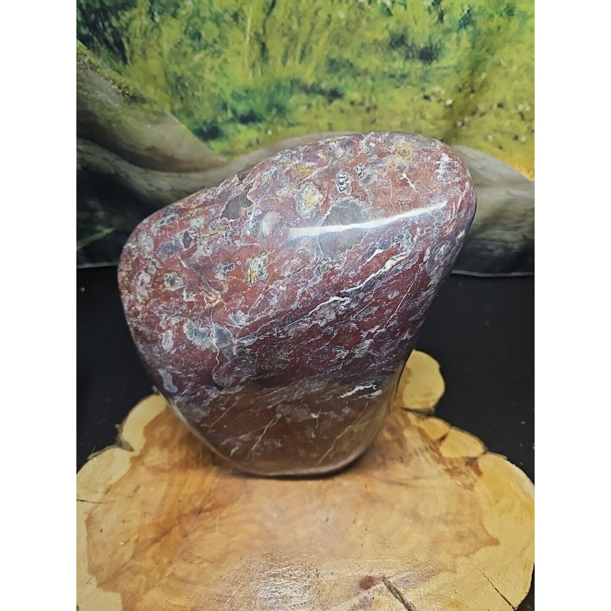 Chicken Blood Stone Quartz Crystal Mineral Specimen — 16.6 lbs, Vitality & Energy Stone