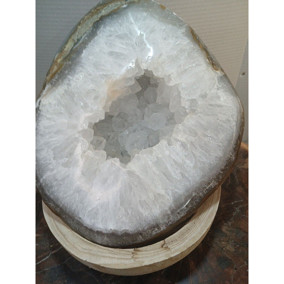 Large Natural Madagascar Agate Geode — 19.3 lbs, Museum-Quality Quartz Specimen