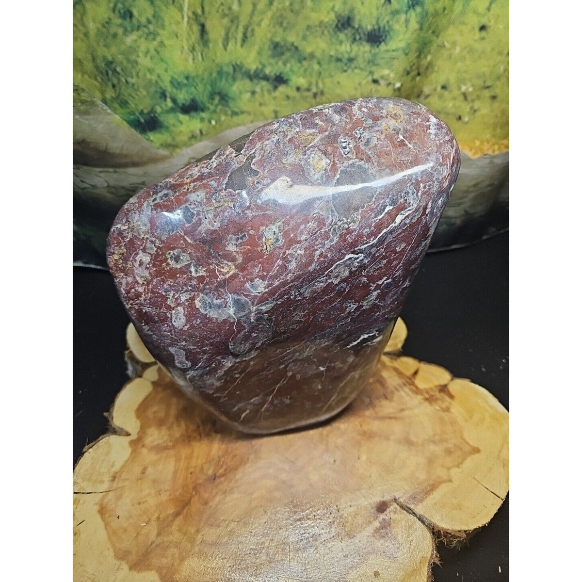 Chicken Blood Stone Quartz Crystal Mineral Specimen — 16.6 lbs, Vitality & Energy Stone