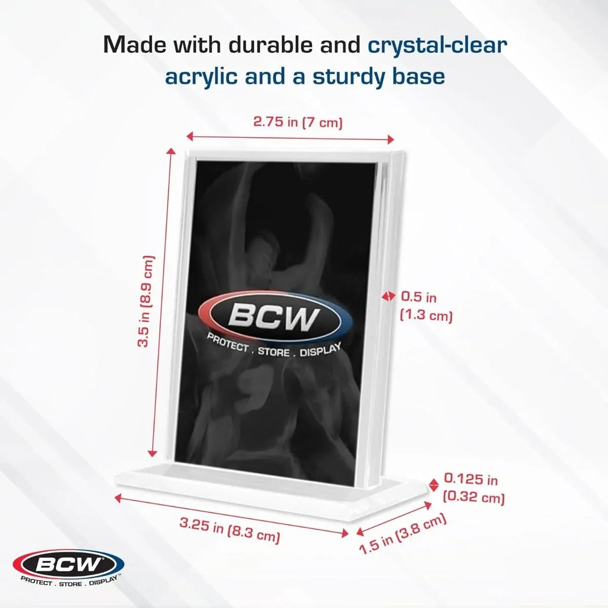 Acrylic Card Stand - Vertical