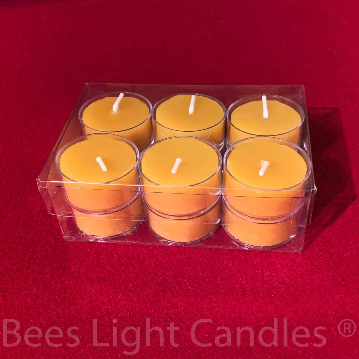 100 Pack of Clear Tealight Candle Boxes - Holds 12 Candles Per Box