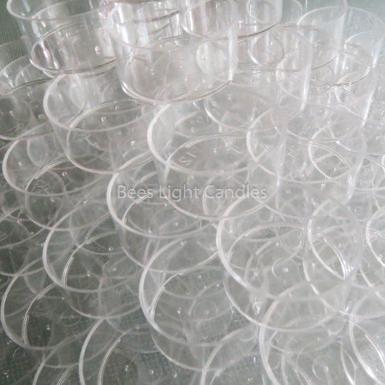 1000 Clear Polycarbonate Tealight Cups