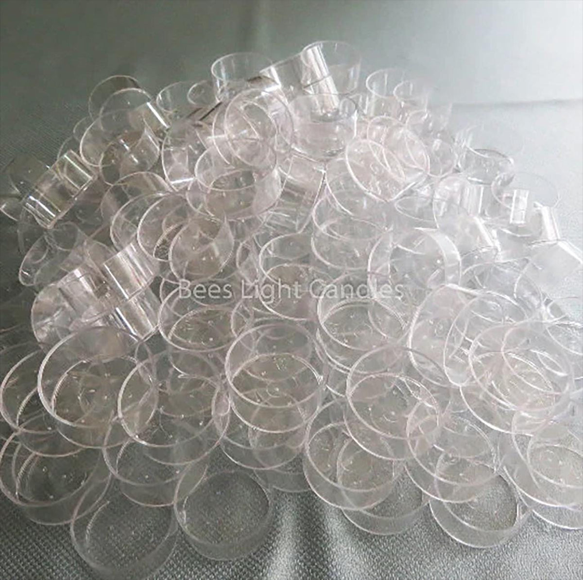 1000 Clear Polycarbonate Tealight Cups