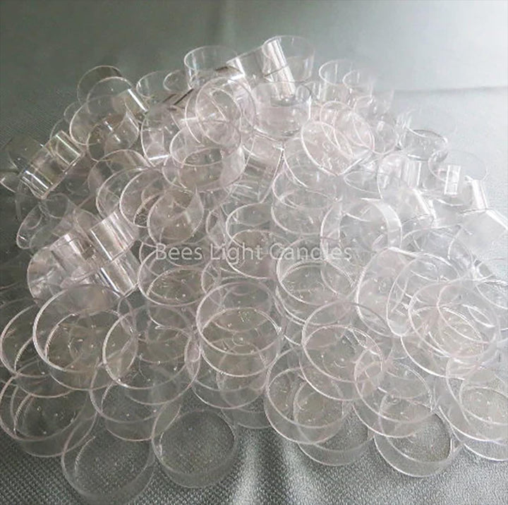 1000 Clear Polycarbonate Tealight Cups