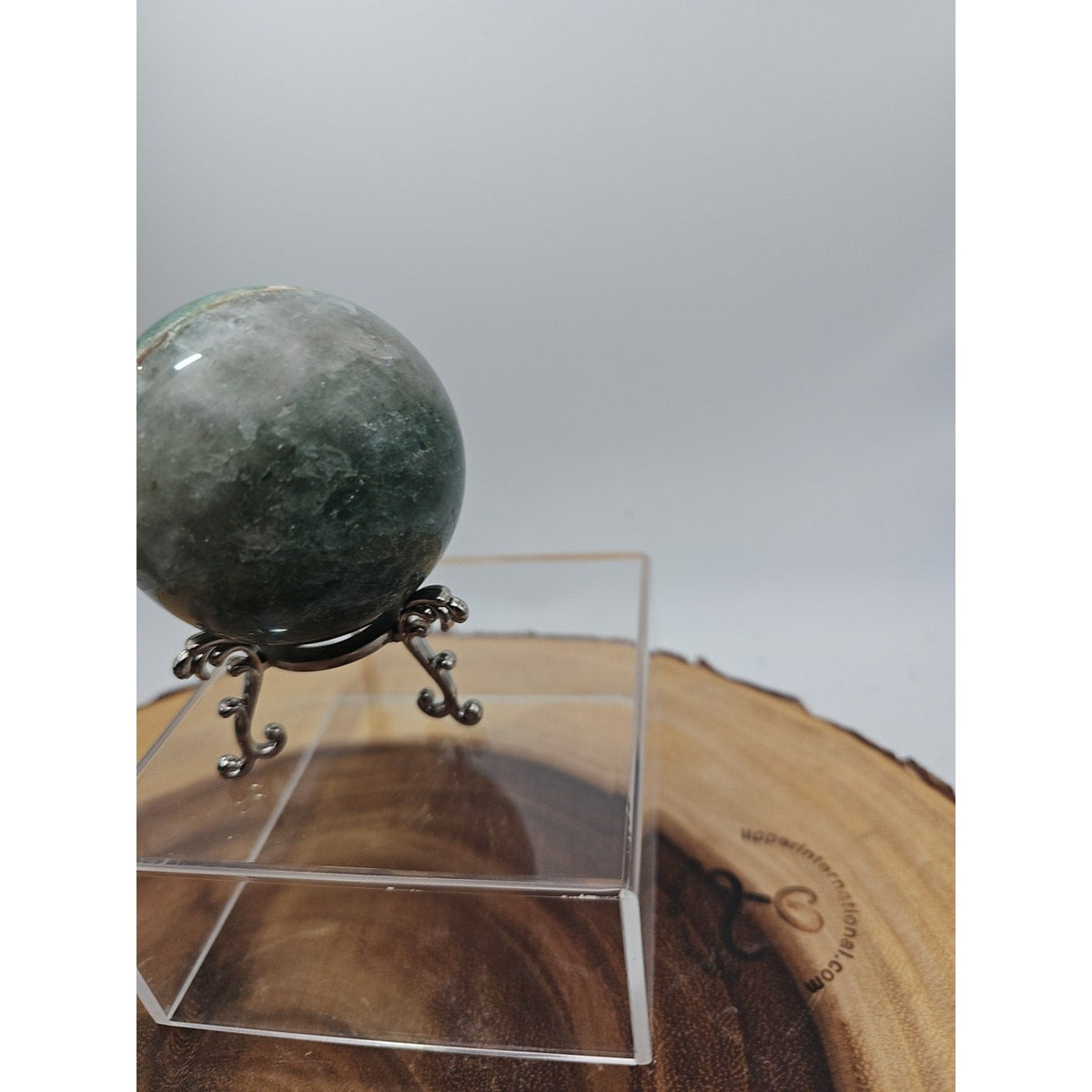Green Strawberry Quartz 62mm .73lb W/stand