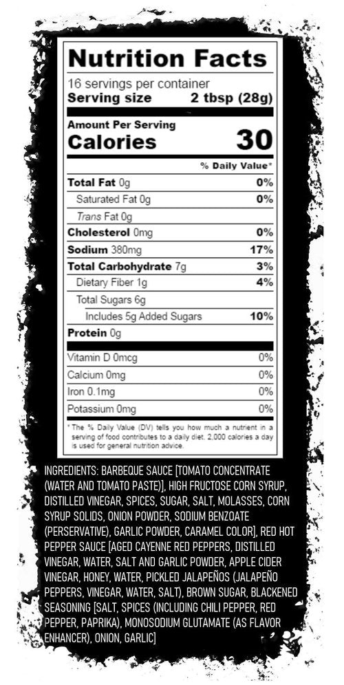 HuntChef Hot Shot BBQ Sauce