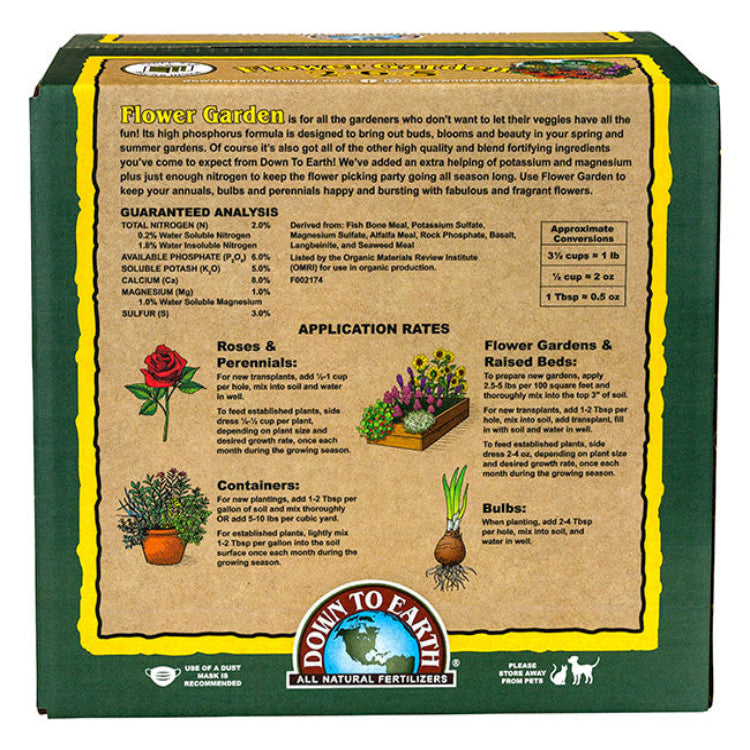 Down to Earth Flower Garden 2-6-5