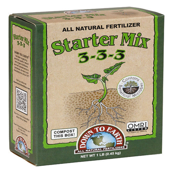Down To Earth Starter Mix 3-3-3 W/ Myco