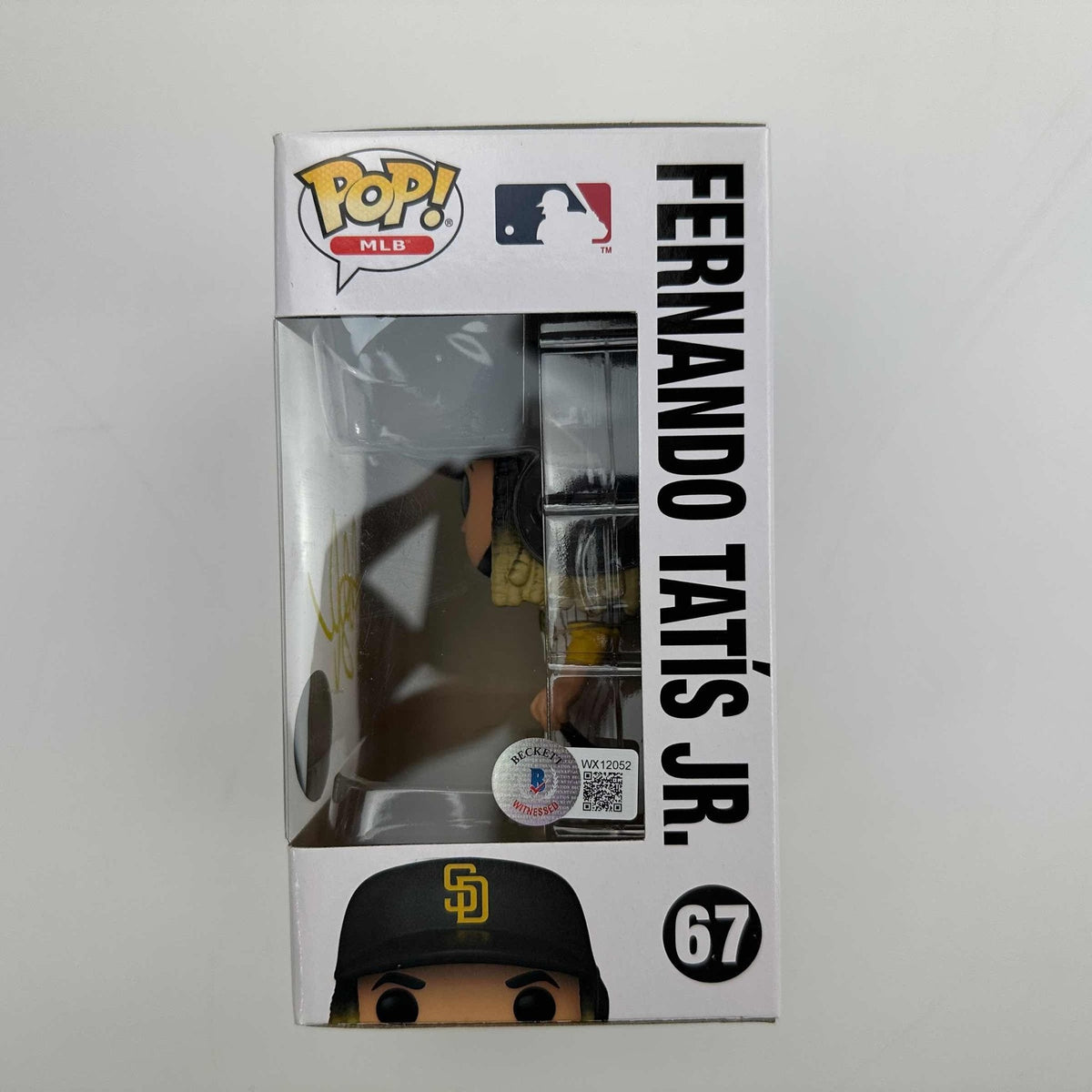 Fernando Tatis Jr. Signed Padres Funko Pop! #67 (Beckett BAS COA)