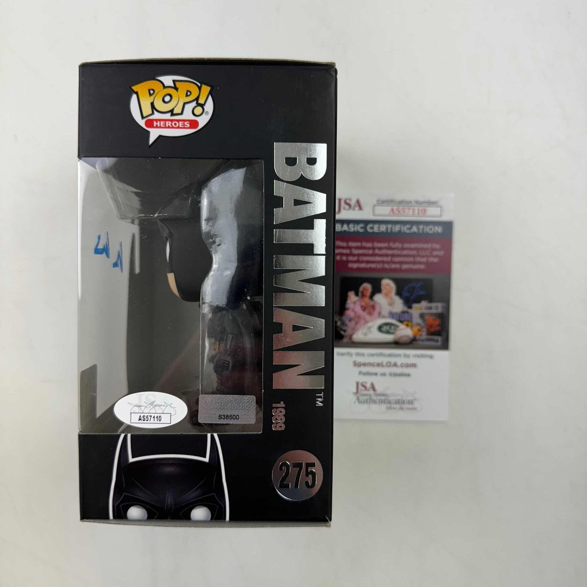 Val Kilmer Signed Batman Funko Pop! #275 – Batman Forever (JSA COA)