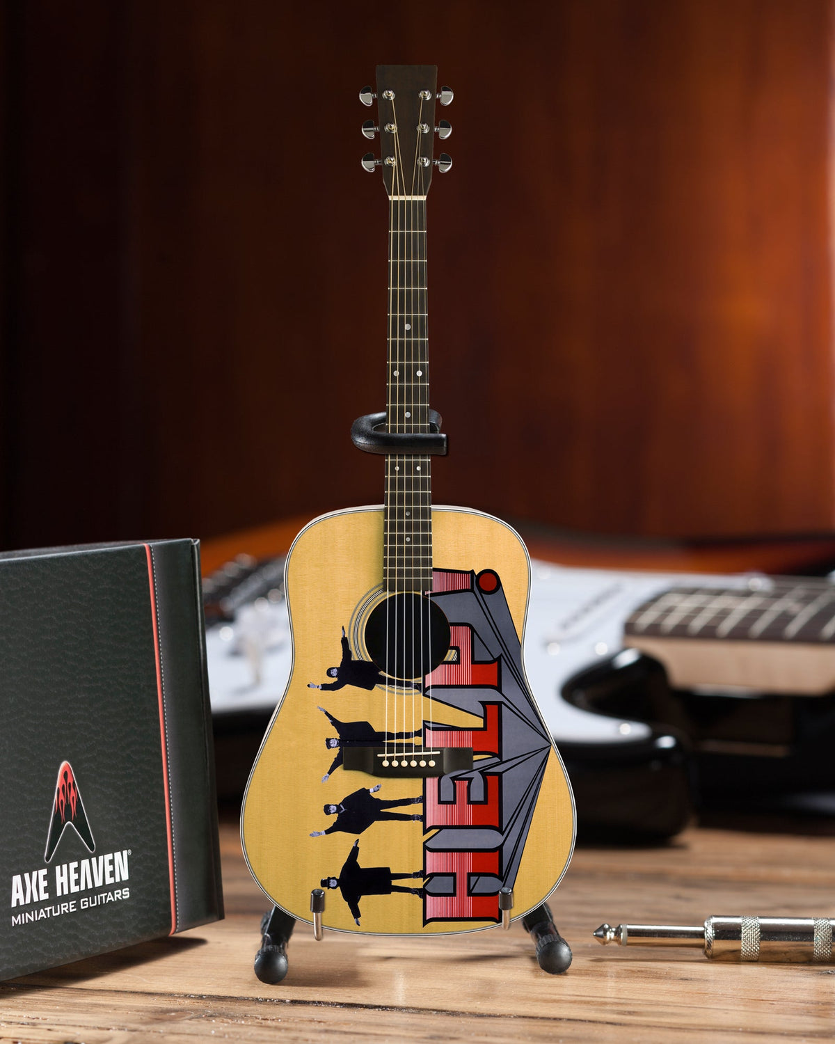 ALBUM TRIBUTES SET OF 3 - A Hard Day's Night - HELP! - Abbey Road - Radio Days Licensed Mini Acoustic