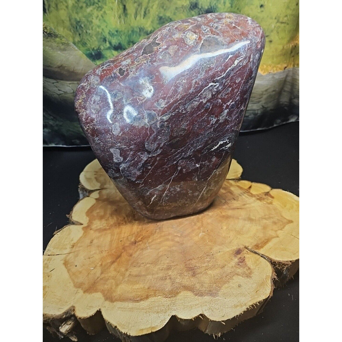 Chicken Blood Stone Quartz Crystal Mineral Specimen — 16.6 lbs, Vitality & Energy Stone