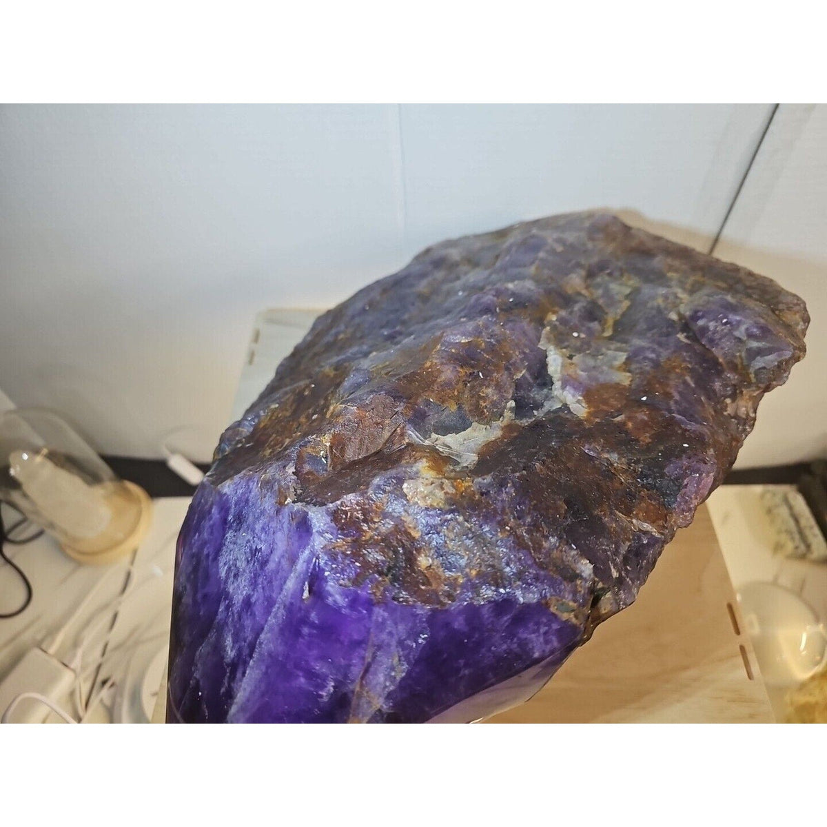 Large Natural Amethyst Geode Cluster — 36.3 lbs, Brazil