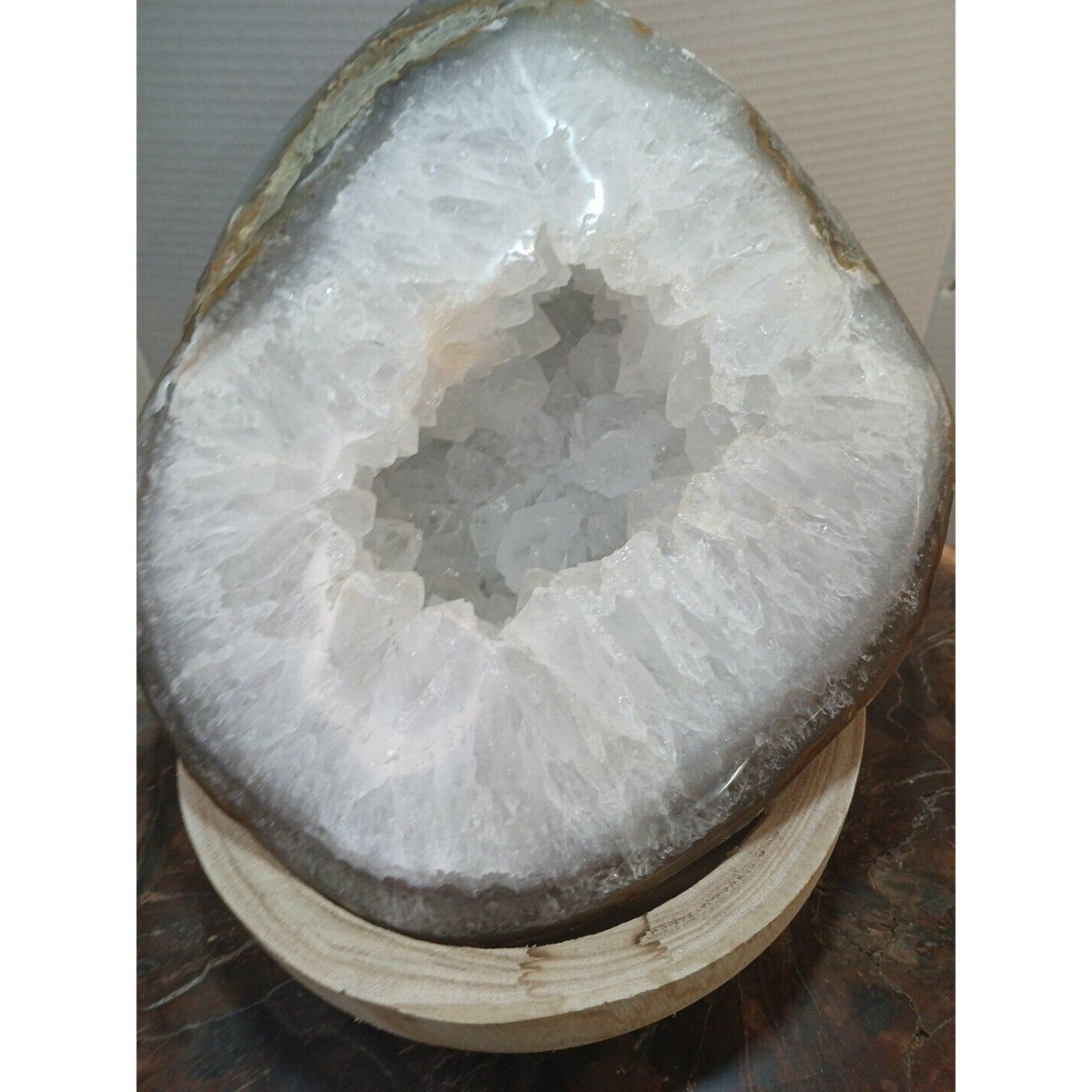 Large Natural Madagascar Agate Geode — 19.3 lbs, Museum-Quality Quartz Specimen