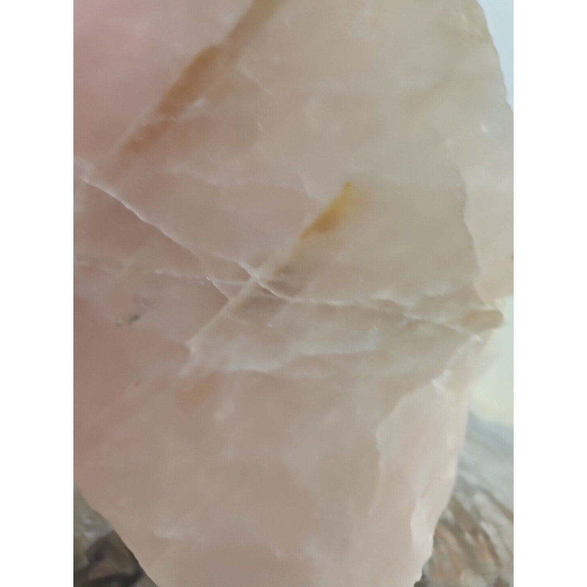 Natural Rose Quartz Crystal Stone Slices — 5.72 lbs from China