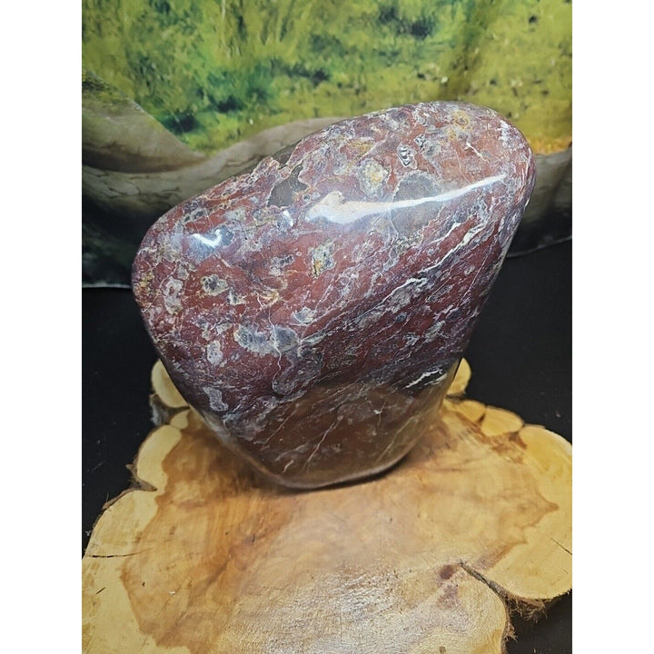 Chicken Blood Stone Quartz Crystal Mineral Specimen — 16.6 lbs, Vitality & Energy Stone