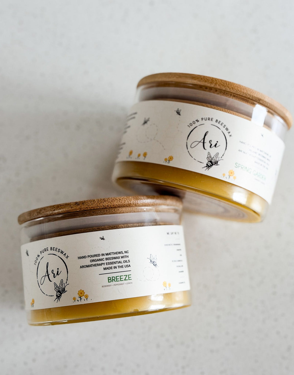 Breeze Beeswax Candle |8 oz