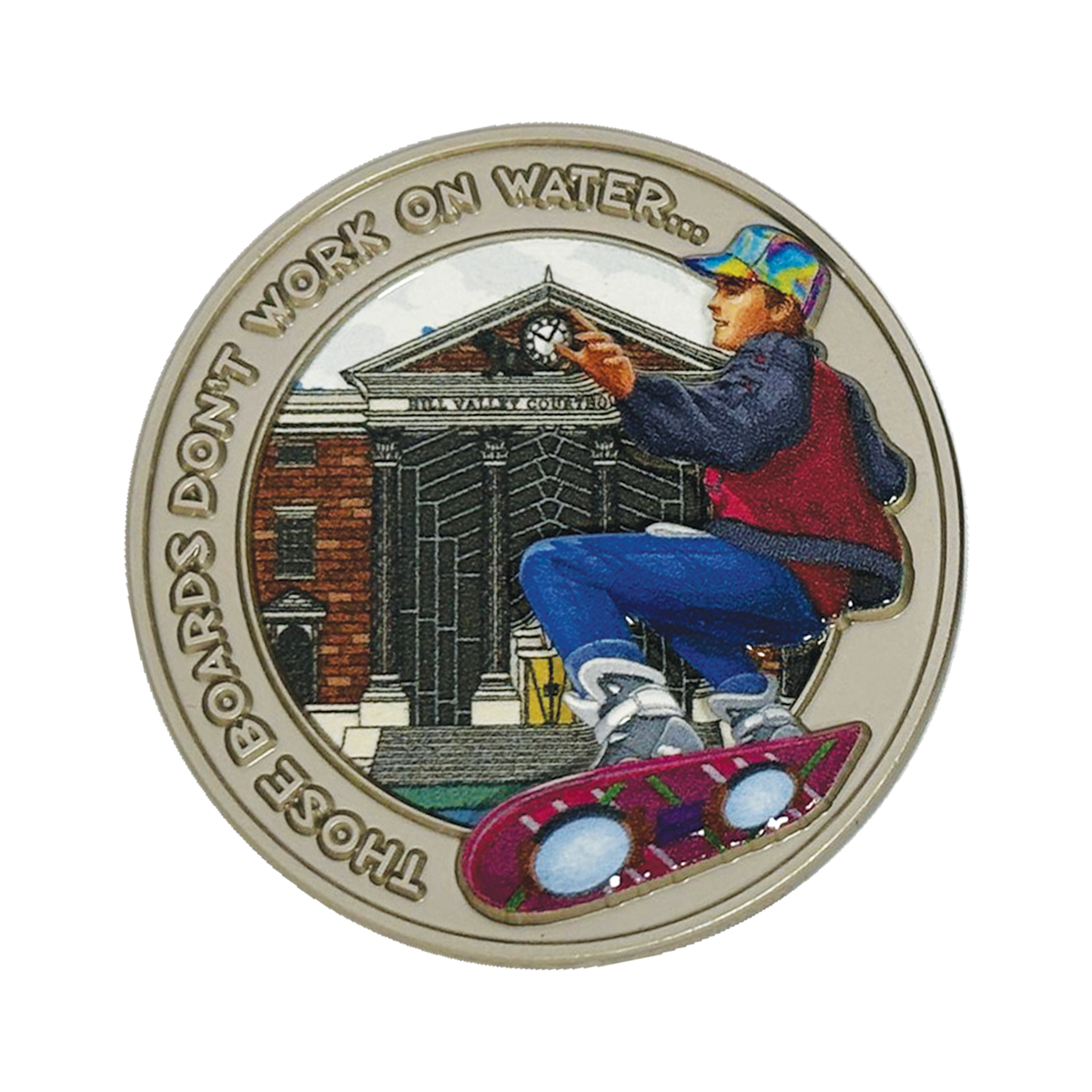 Back to the Future Part II Limited Edition Hoverboard Coin