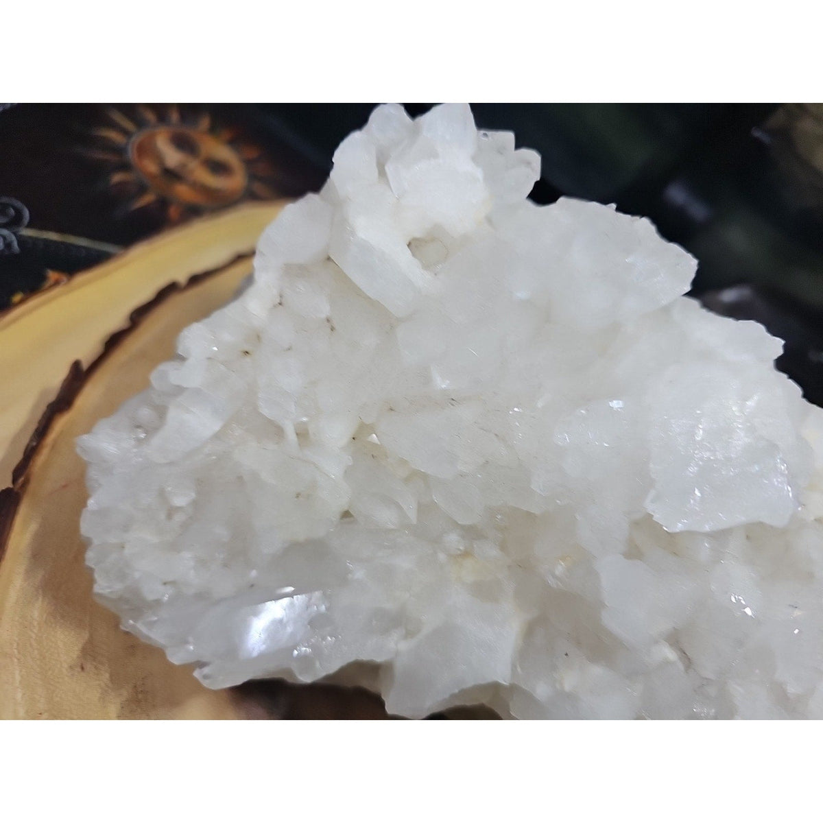 6.2 Lbs White Crystal Quartz