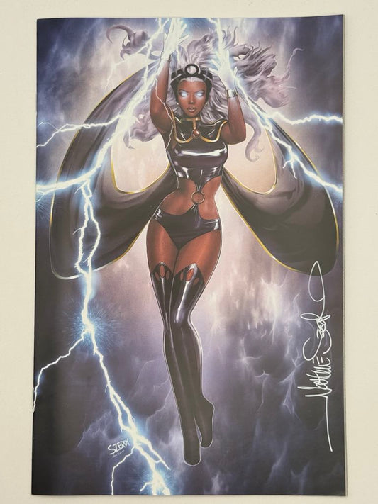 [Signed by Nathan Szerdy] STORM #2 UNKNOWN COMICS NATHAN SZERDY EXCLUSIVE VIRGIN VAR [IN STOCK]
