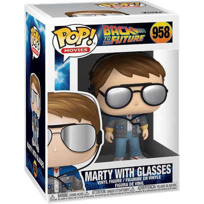 Marty McFly with Glasses Funko Pop! – Back to the Future